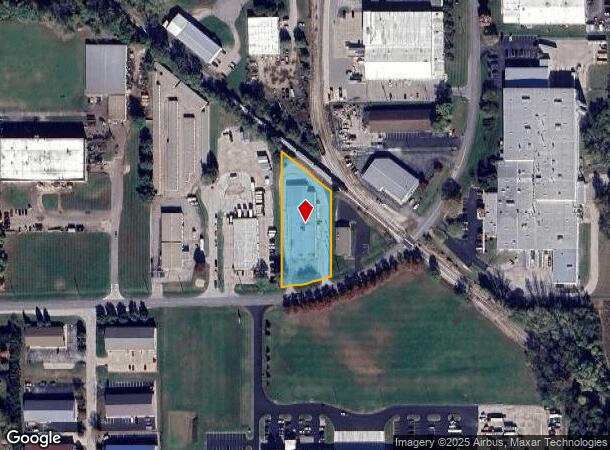 982 S Marr Rd, Columbus, IN Parcel Map