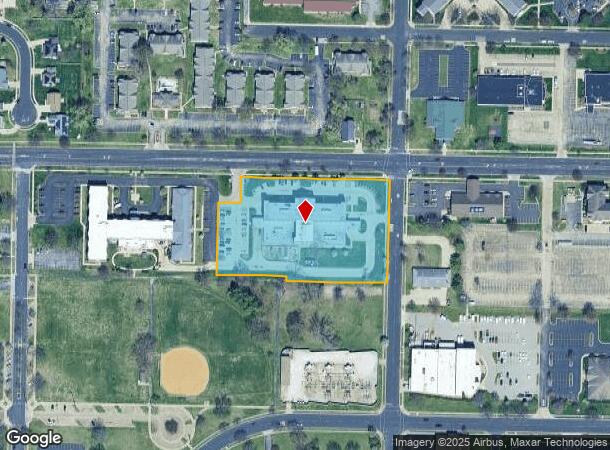  500 W Romeo B Garrett Ave, Peoria, IL Parcel Map