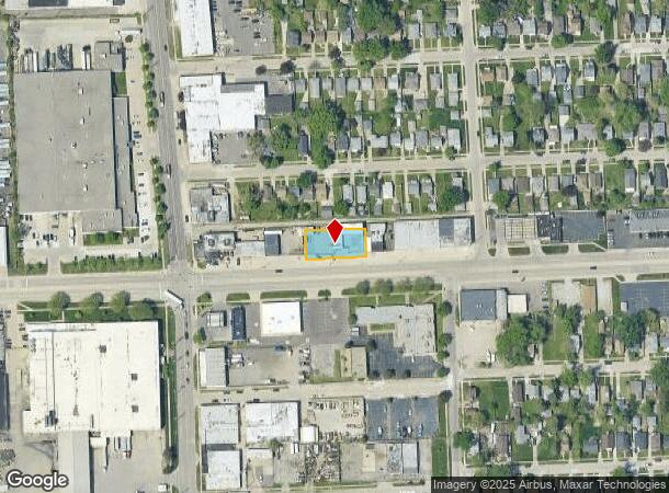 6827 E 9 Mile Rd, Warren, MI Parcel Map