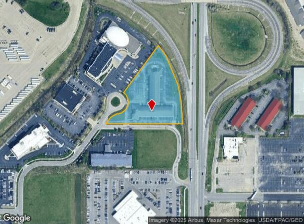 1704 Toll Gate Dr, Maumee, OH Parcel Map