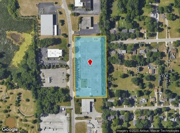 1500 Highwood E, Pontiac, MI Parcel Map