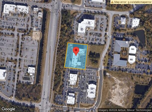  1014 Ashes Dr, Wilmington, NC Parcel Map