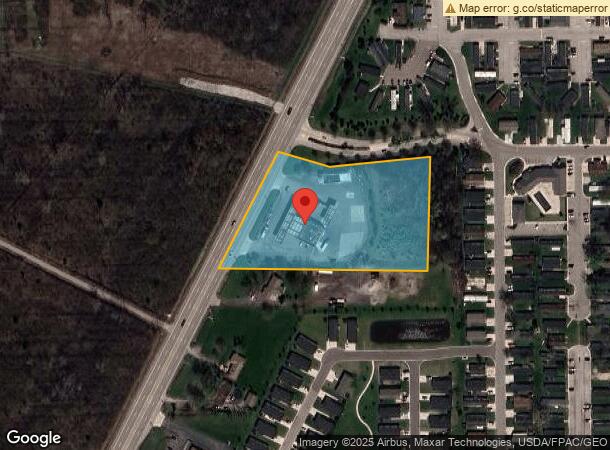  8638 N Telegraph Rd, Newport, MI Parcel Map