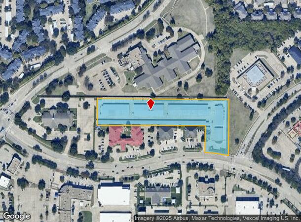 6501 W Plano Pkwy, Plano, TX Parcel Map