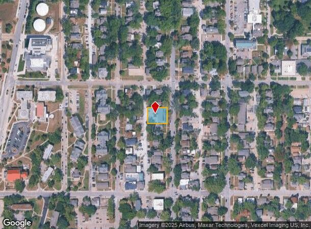 1311 Tennessee St, Lawrence, KS Parcel Map