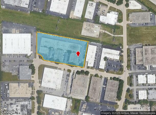 447 W Fullerton Ave, Elmhurst, IL Parcel Map