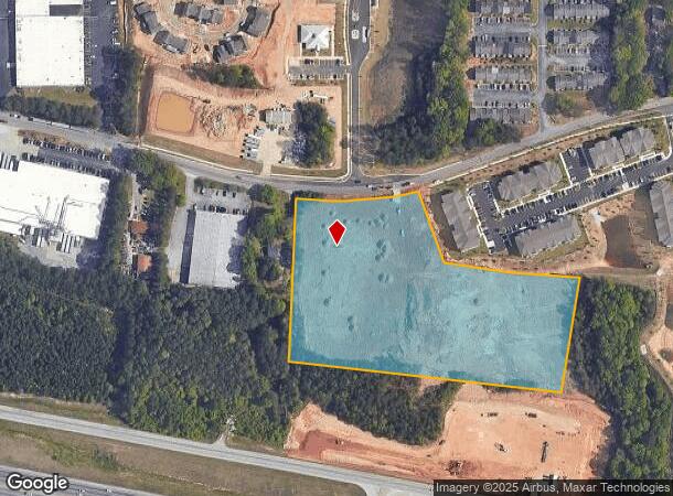  6565 Chupp Rd, Lithonia, GA Parcel Map