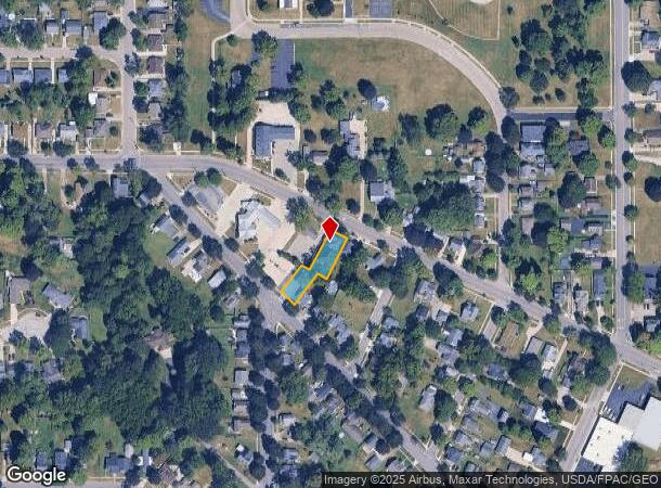 543 W Maple Ave, Adrian, MI Parcel Map