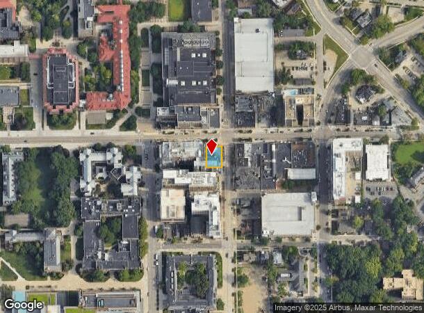 1140 S University Ave, Ann Arbor, MI Parcel Map