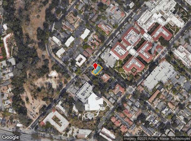 2329 Oak Park Ln, Santa Barbara, CA Parcel Map