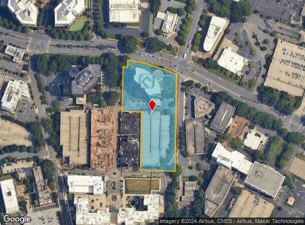  6100 Fairview Rd, Charlotte, NC Parcel Map