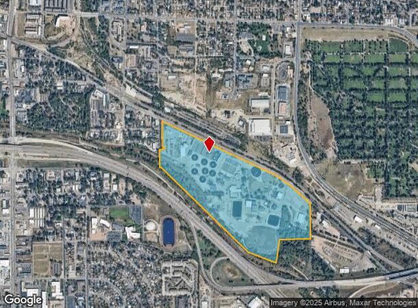 701 E Las Vegas St, Colorado Springs, CO Parcel Map