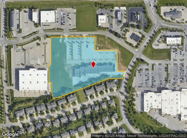 17205 Evans St, Omaha, NE Parcel Map