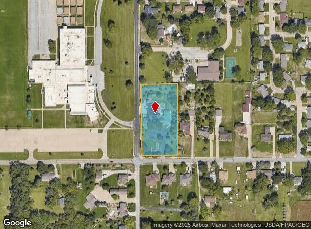  8255 S 42Nd St, Bellevue, NE Parcel Map