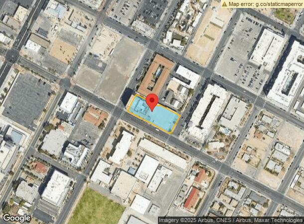  701 E Bridger Ave, Las Vegas, NV Parcel Map