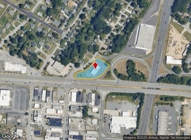  1301 E Wendover Ave, Greensboro, NC Parcel Map