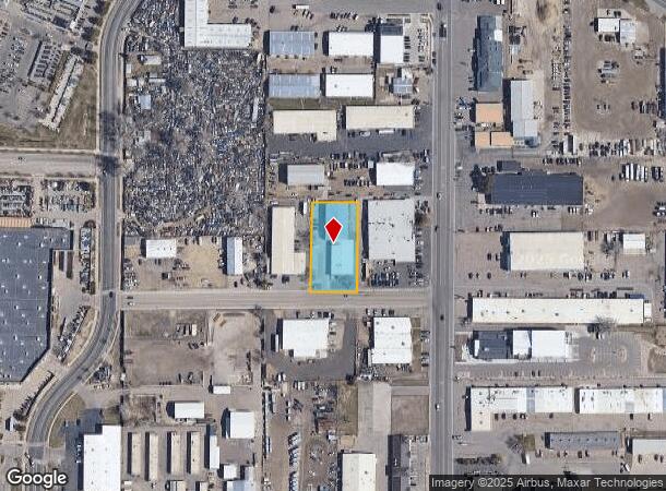 1418 E Magnolia St, Fort Collins, CO Parcel Map