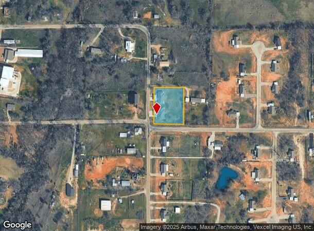 399 Erwin Rd, Poolville, TX Parcel Map