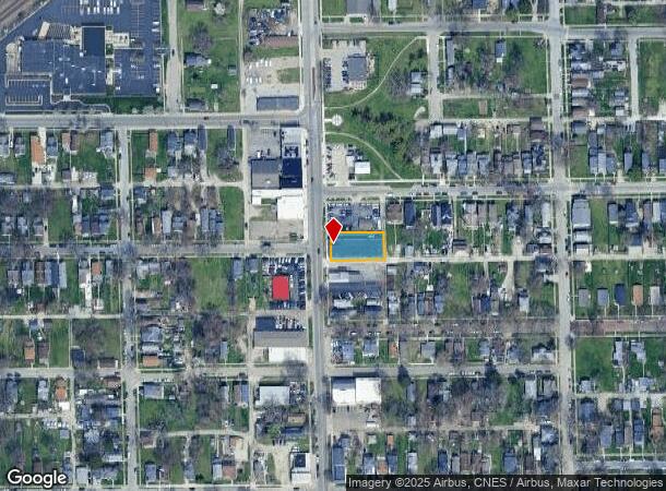 2029 Fairfield Ave, Fort Wayne, IN Parcel Map