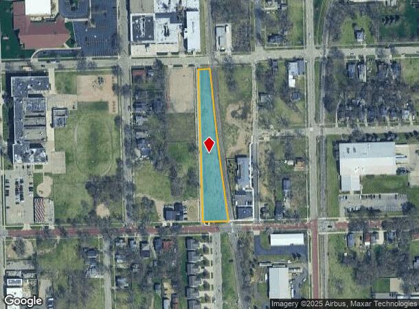  229 E Frank St, Kalamazoo, MI Parcel Map