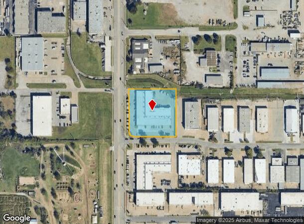  5727 S #A # A Rd, Tulsa, OK Parcel Map