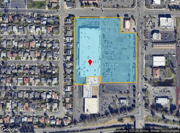  2525 N Texas St, Fairfield, CA Parcel Map