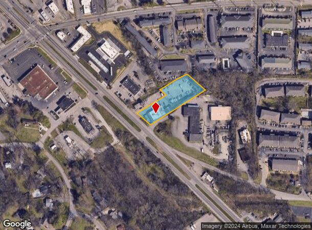  1132 Murfreesboro Pike, Nashville, TN Parcel Map