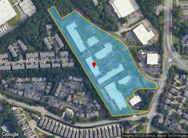  3070 Business Park Dr, Norcross, GA Parcel Map