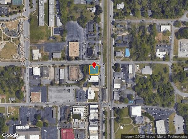  135 N Main St, Jonesboro, GA Parcel Map