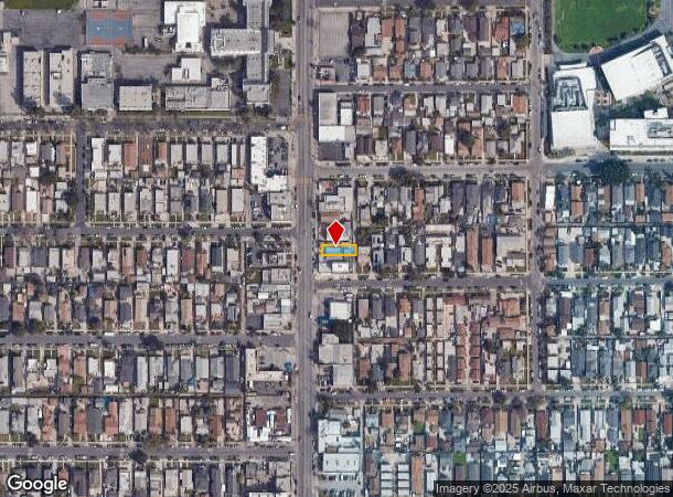  6024 S Vermont Ave, Los Angeles, CA Parcel Map