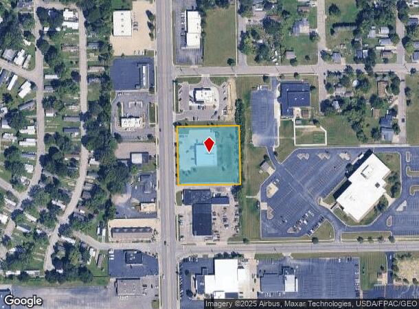 1025 S Main St, Adrian, MI Parcel Map