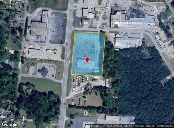  1214 Washington Rd, Thomson, GA Parcel Map