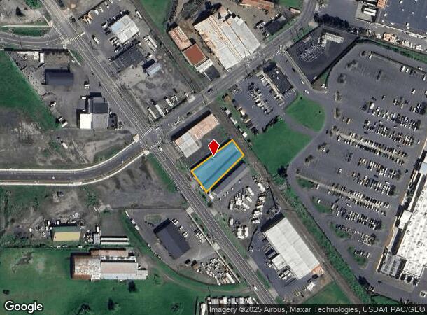  646 California Way, Longview, WA Parcel Map