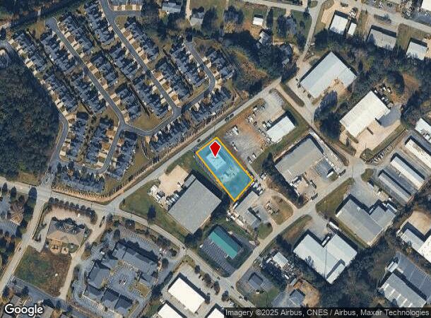  2010 River Rd, Greer, SC Parcel Map