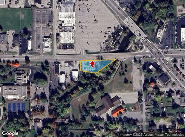  2551 25Th St, Columbus, IN Parcel Map