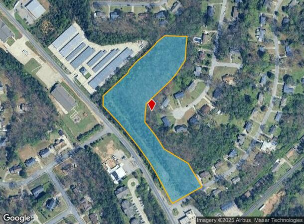 2105 Carson Rd, Birmingham, AL Parcel Map