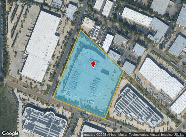 2620 Commerce Way, Vista, CA Parcel Map