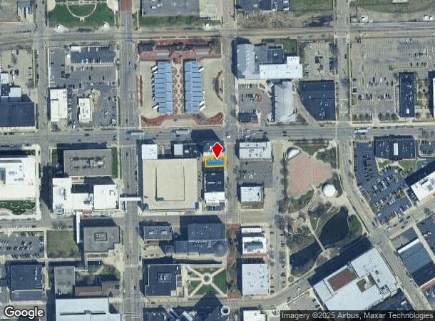  335 N Burdick St, Kalamazoo, MI Parcel Map