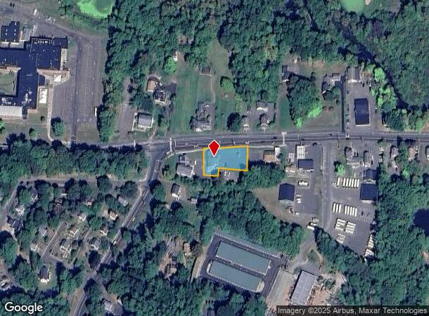 135 West St, Simsbury, CT Parcel Map