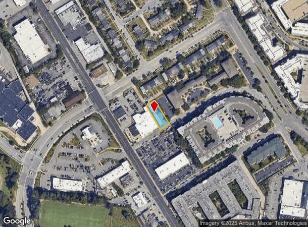 16 Dunvale Rd, Towson, MD Parcel Map