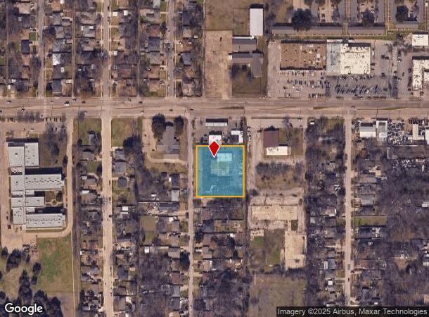  1234 Templecliff Dr, Dallas, TX Parcel Map