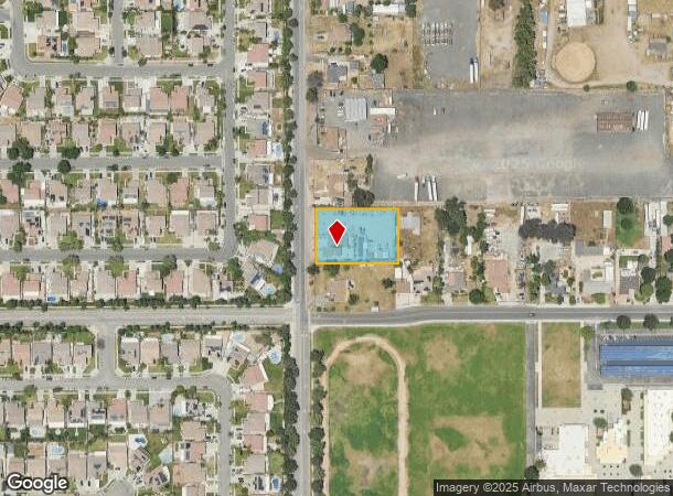 11055 Tamarind Ave, Bloomington, CA Parcel Map