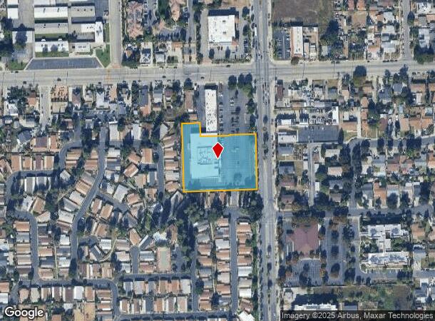 1555 S Garey Ave, Pomona, CA Parcel Map