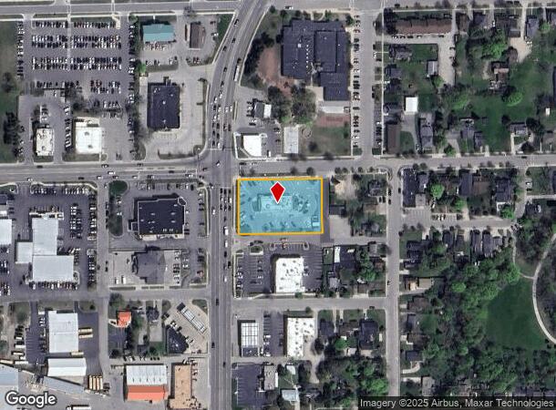 747 Spring St, Petoskey, MI Parcel Map