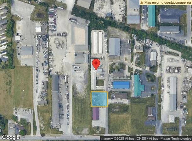  1670 E North St, Crown Point, IN Parcel Map