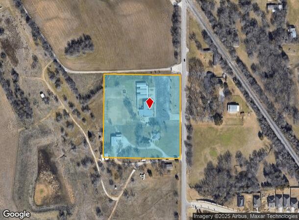  4420 Country Club Rd, Argyle, TX Parcel Map