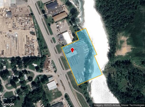  1250 N Cedar Rd, Mason, MI Parcel Map