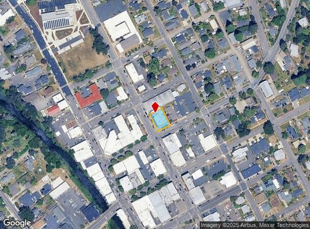 206 N 1St St, Silverton, OR Parcel Map