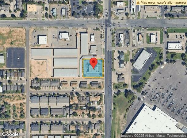  416 Frankford Ave, Lubbock, TX Parcel Map