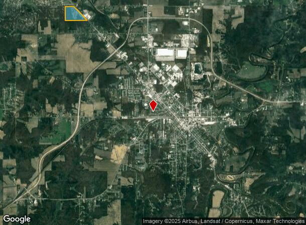  3465 N State Highway 7, North Vernon, IN Parcel Map